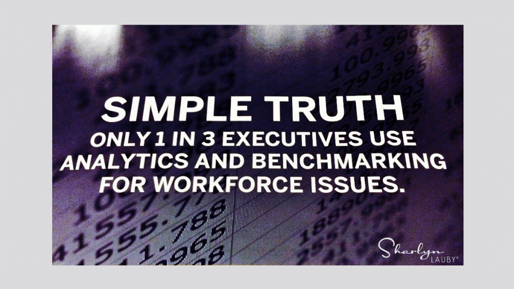 wall sign about limited use of data like artificial intelligence to fix work