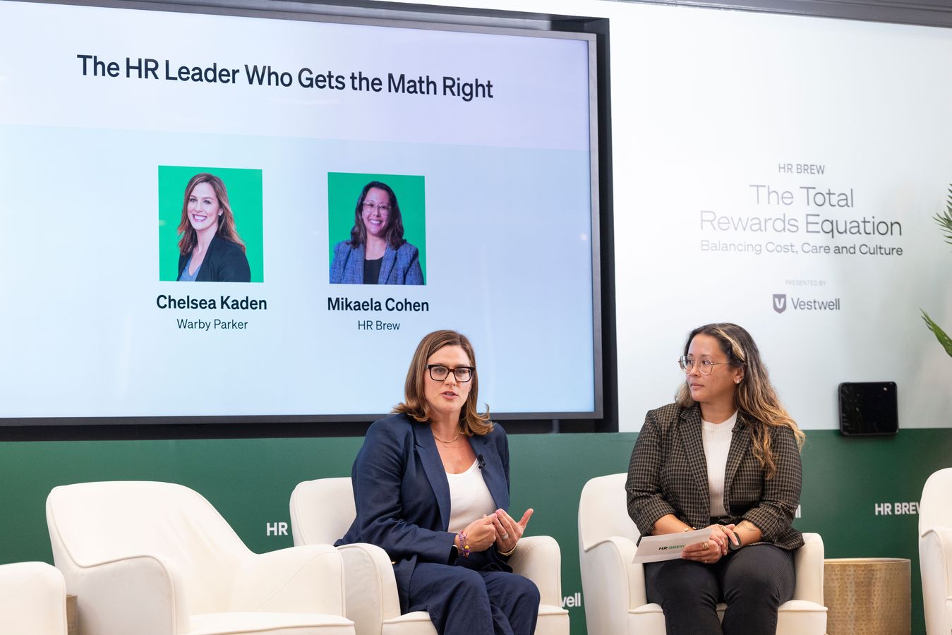 Warby Parker CPO speaks at HR Brew event