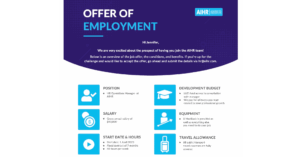 Job offer letter template social 1